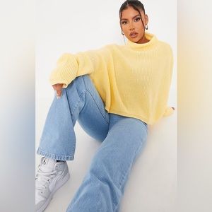 Lemon Slouchy Jumper